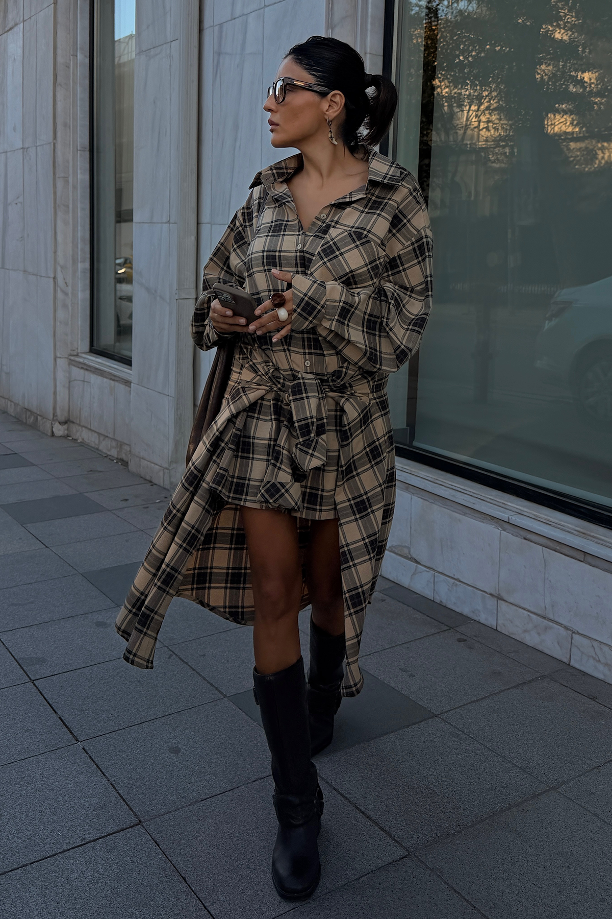 JUTSACK Shirt Dress