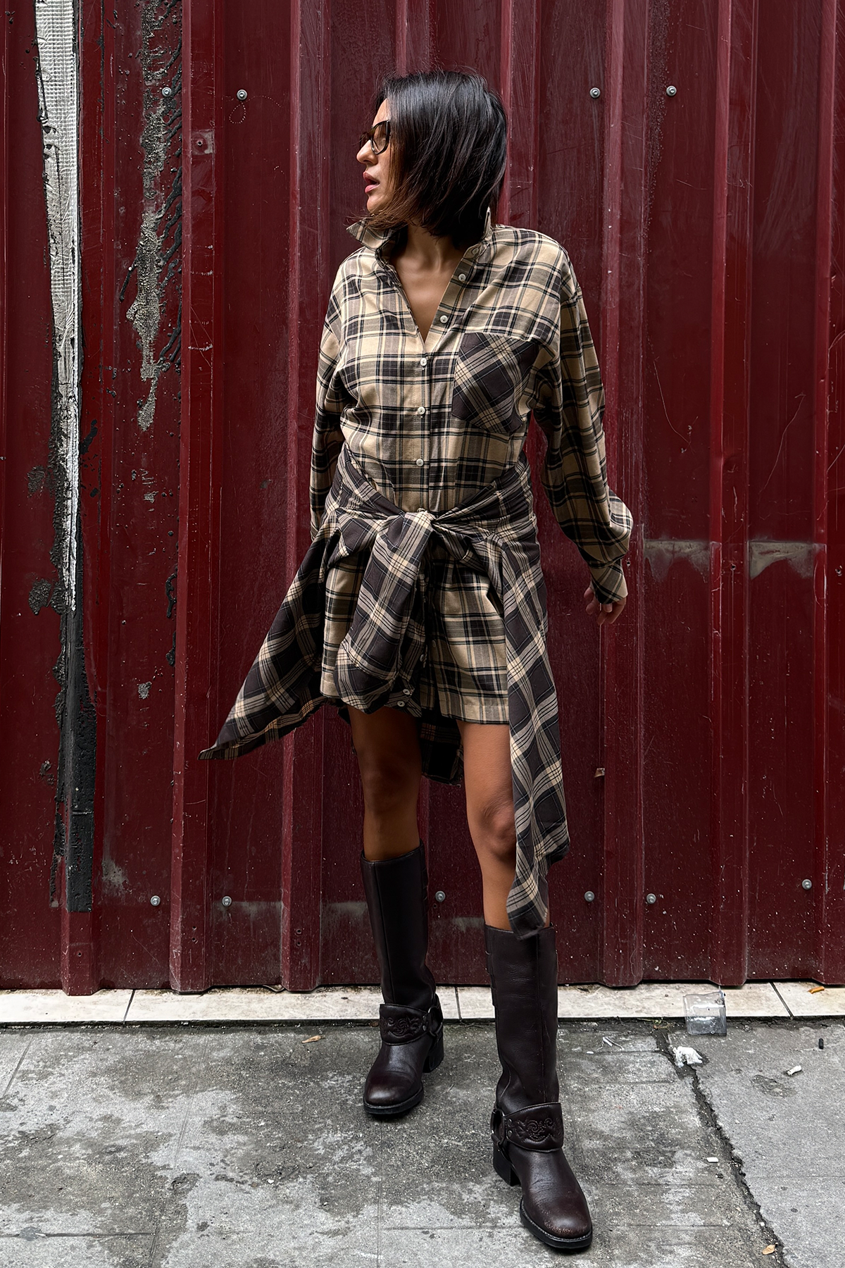 JUTSACK Shirt Dress