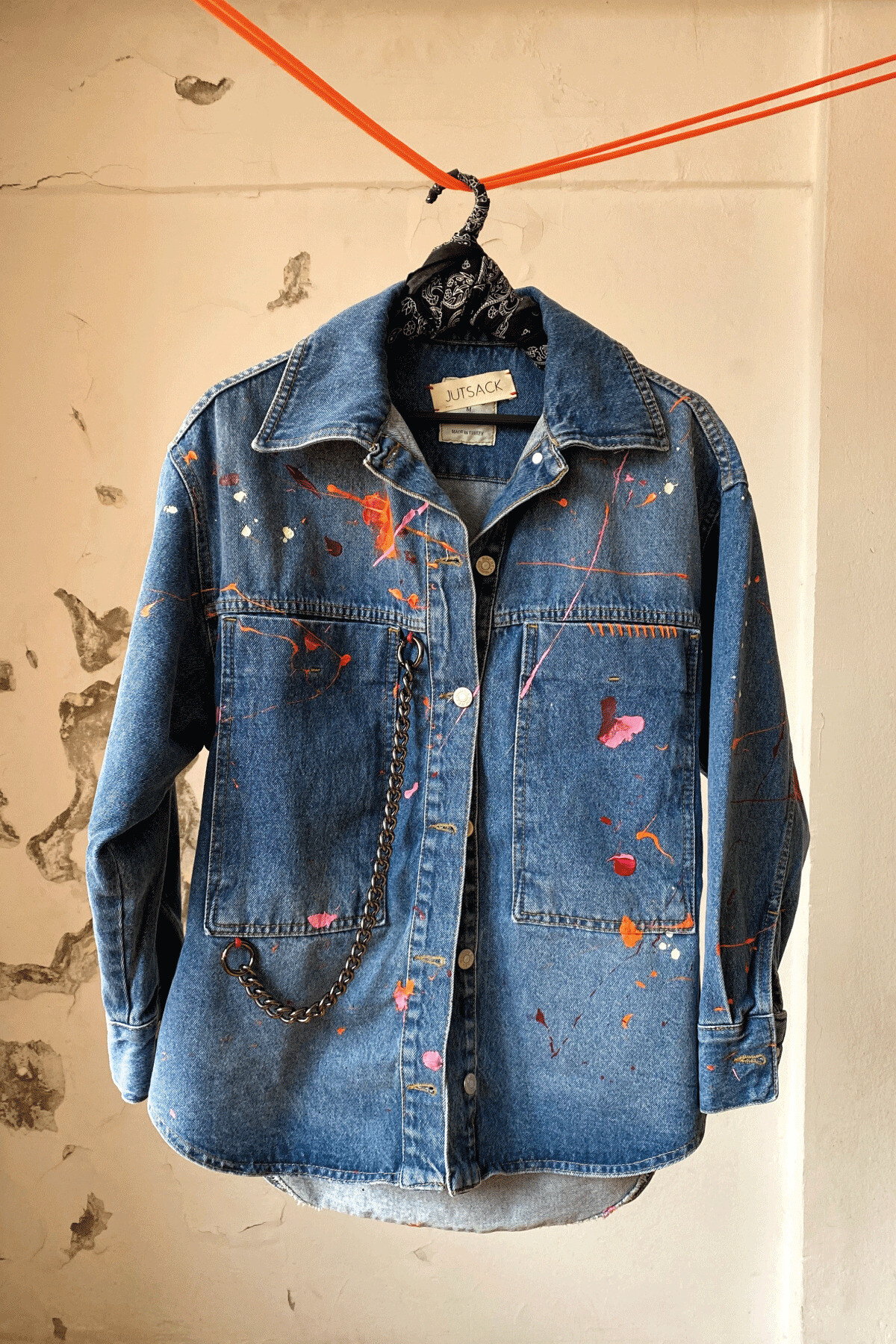 Jutsack Works Koyu Denim Ceket