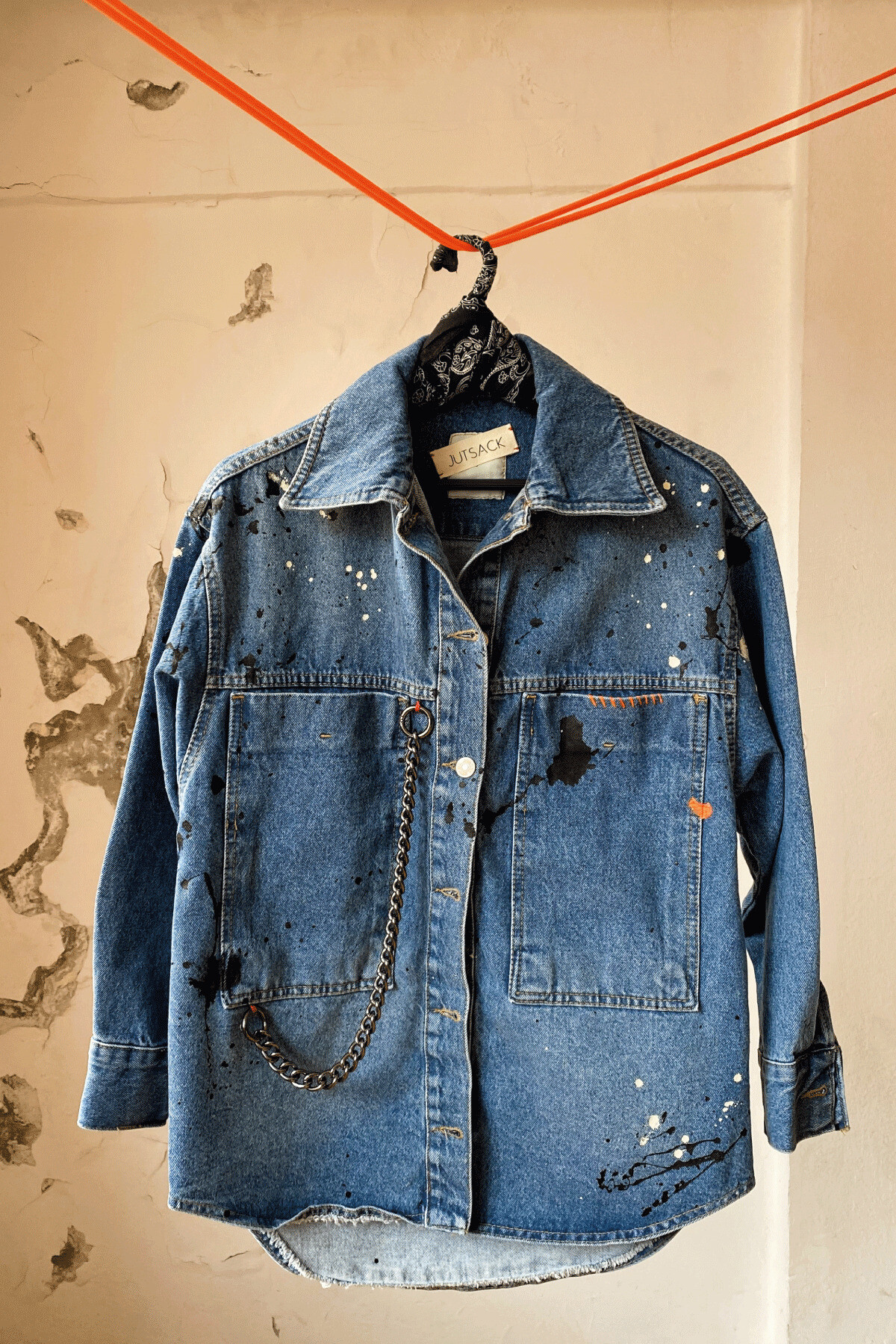 Jutsack Works Koyu Denim Ceket