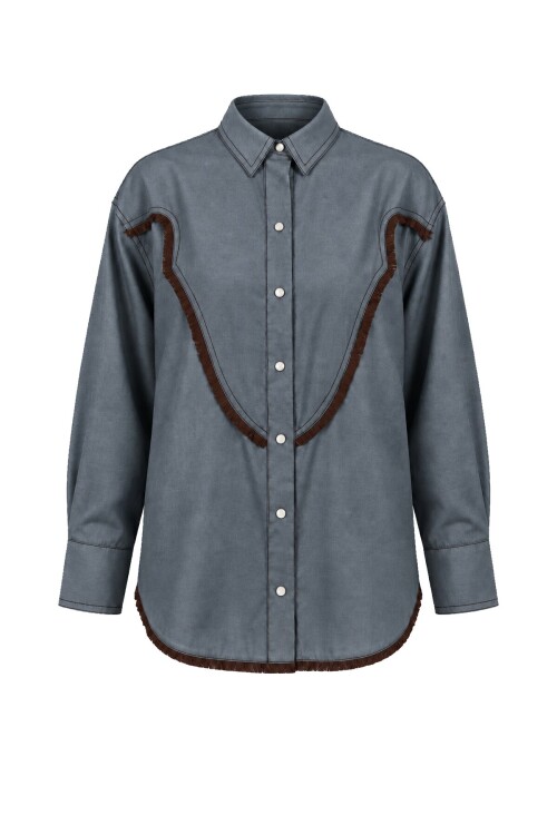 INDIGO PANT SET