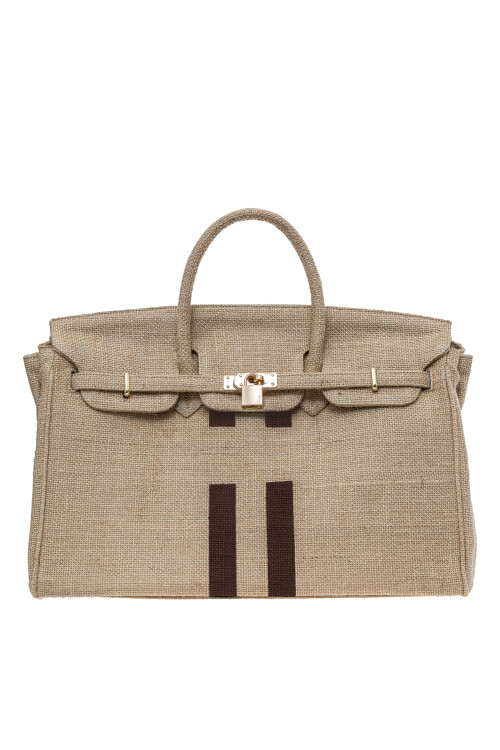 Jute Grande Çanta / Altın Monogram