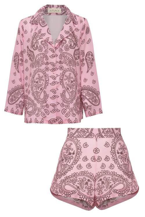 Pınky Shorts Set