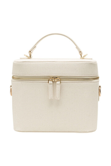 Jutbox Flat White Çanta - Altın