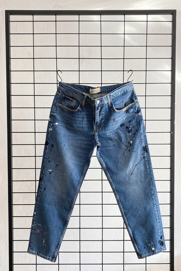 Jutsack Works Denim Pantolon / SIZE 42