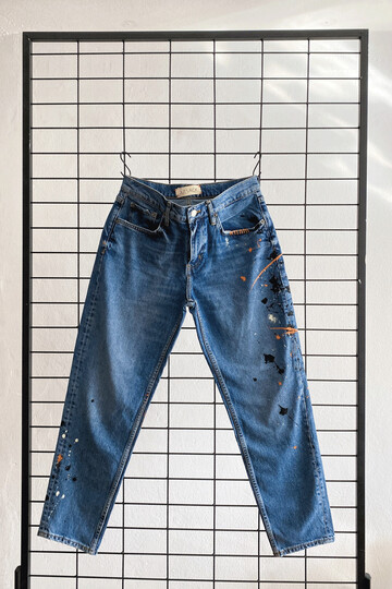 Jutsack Works Denim Pantolon / SIZE 38