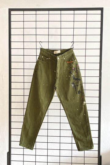 Jutsack Works Denim Pantolon / SIZE 38