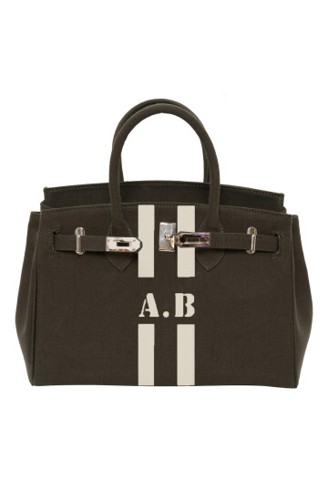 Mini Khakı Canvas Çanta