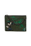 Cartoon Works Canvas Clutch